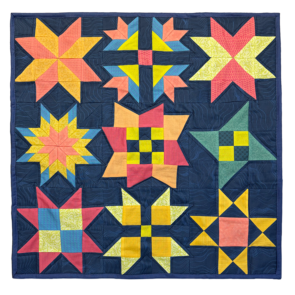 Midnight Stars Quilt Kit – Krysalis Studio