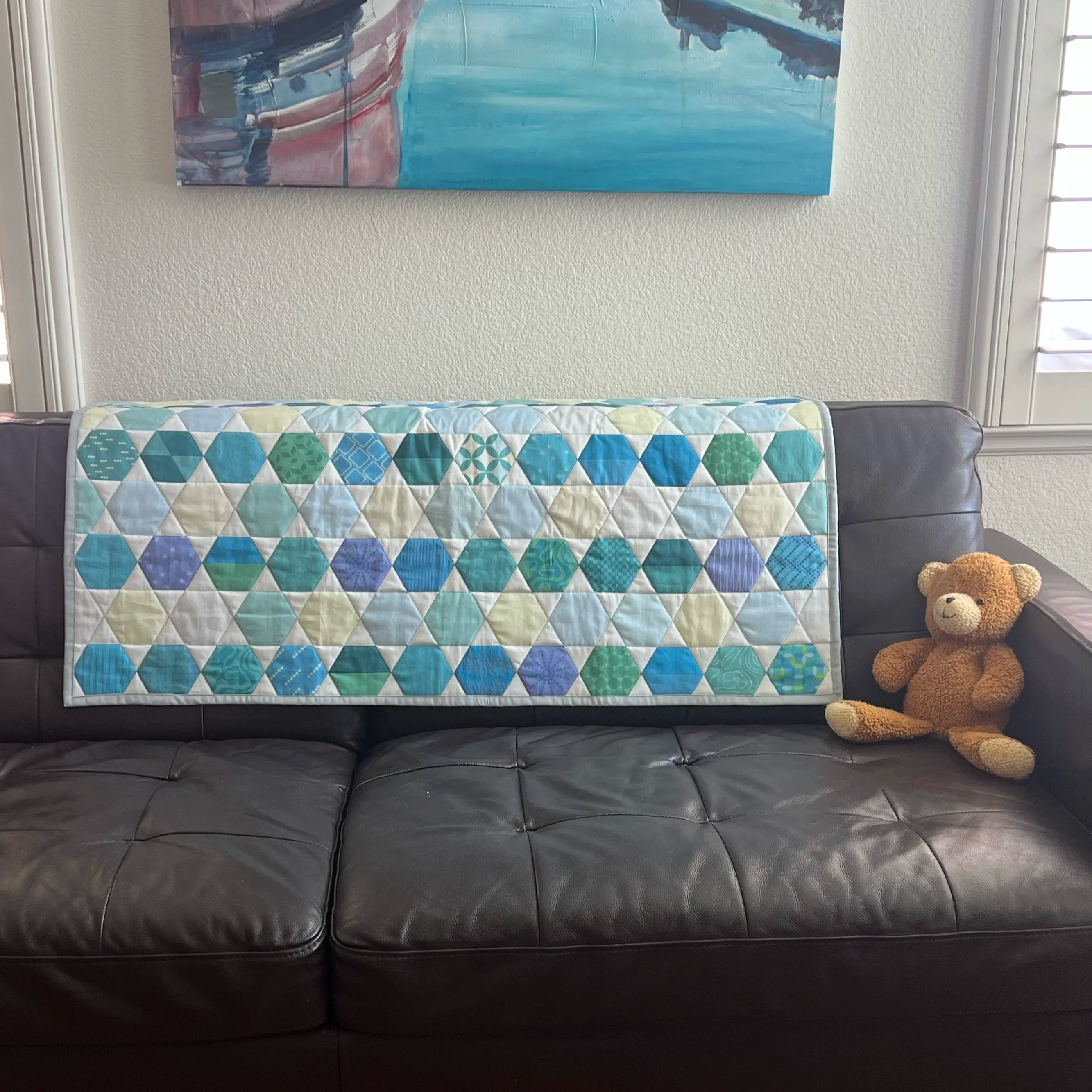 Hexagon Quilt panel  Pre-Order