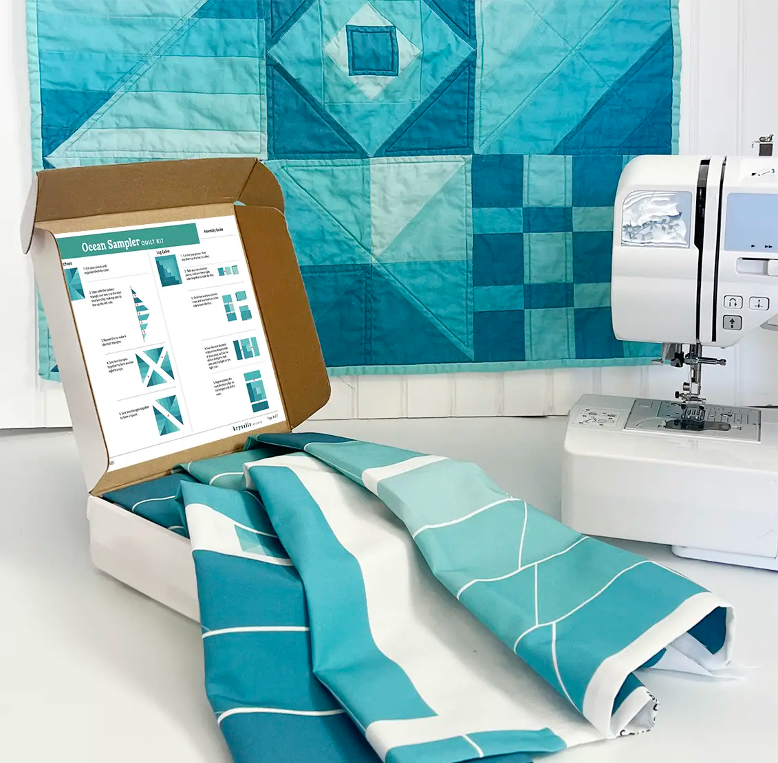 Ocean Sampler Quilt kit