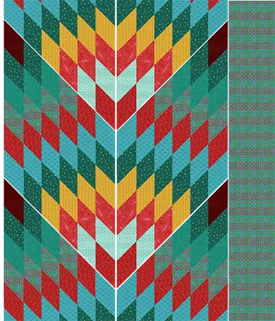 Lone Star quilt panel kit • Pre-Order