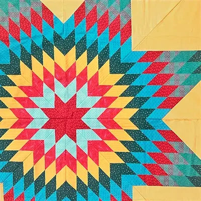 Lone Star quilt panel kit • Pre-Order