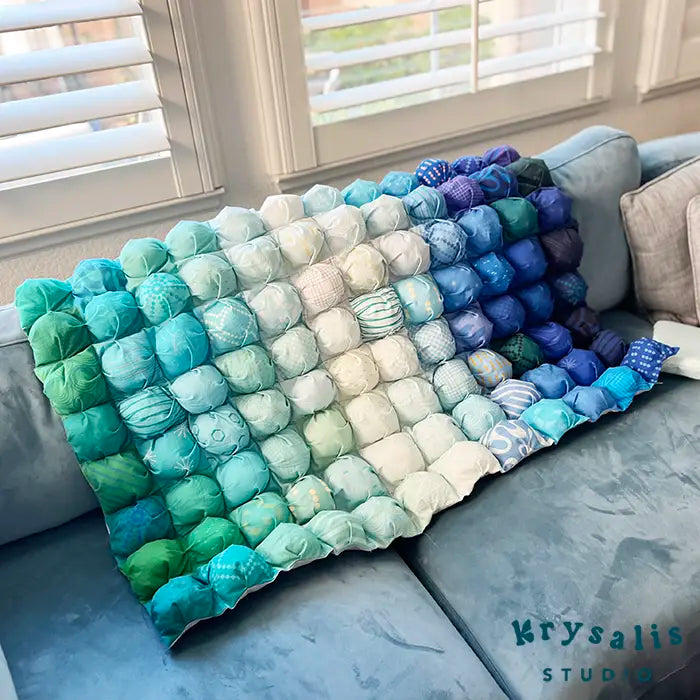 Cool Ombre squares panel - SOLD OUT