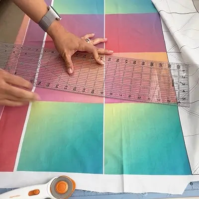 Sherbet Sparkle No Math Quilt Kit